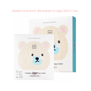 Maska na brzuch dla kobiet w ciąży 55ml 7 szt.
